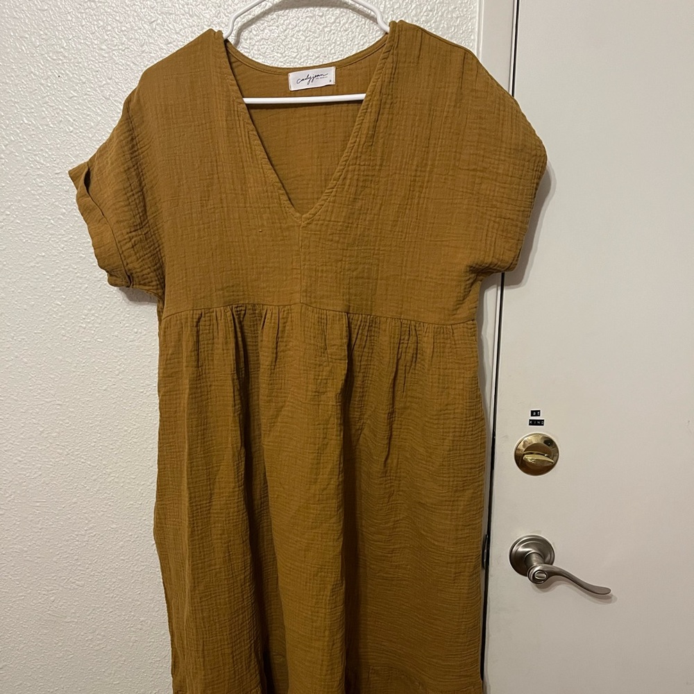 Carl Jean Los Angeles, Womens Baby Doll Muslin Small Dress, worn 1 time